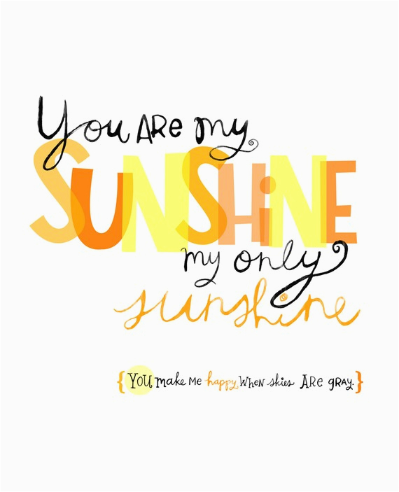 sunshine happy birthday quotes