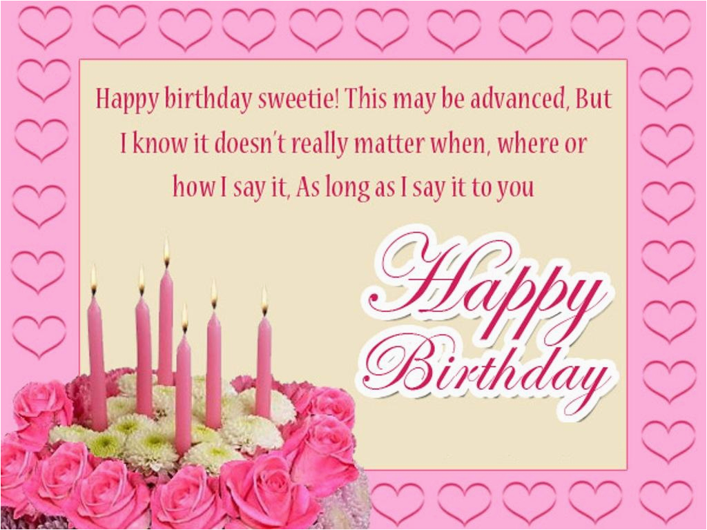 Happy Birthday Sweetie Quotes | BirthdayBuzz