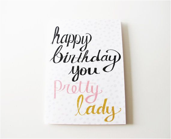 happy birthday pretty lady quotes