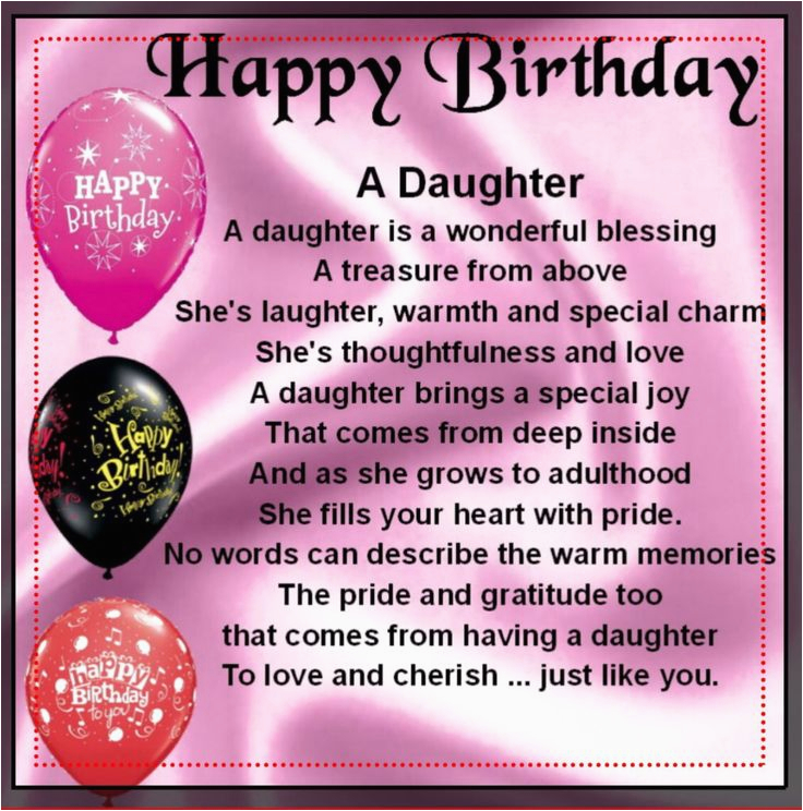 happy birthday daughter