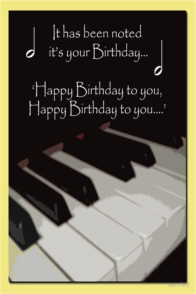 6950830 happy birthday piano card