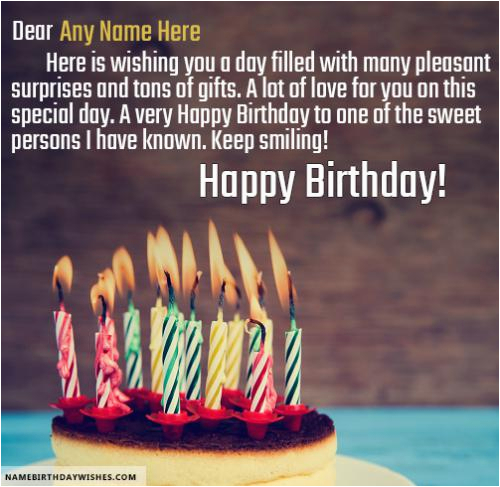 quotes birthday wish with name