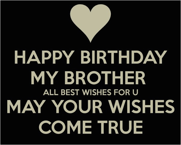 birthday wishes for brother