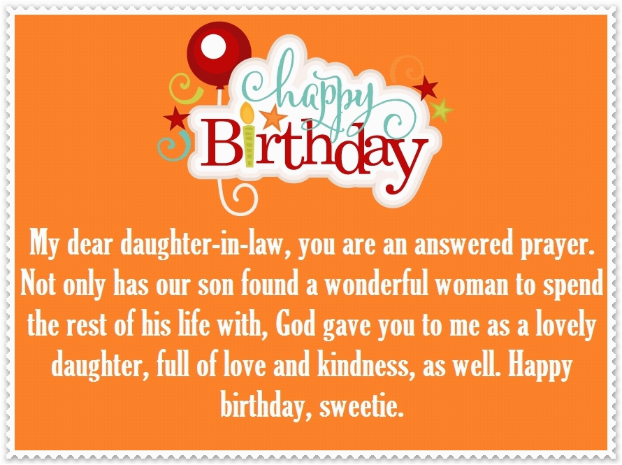 daughter in law birthday quotes