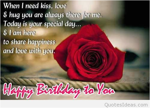 happy birthday my love quotes on pics and cards