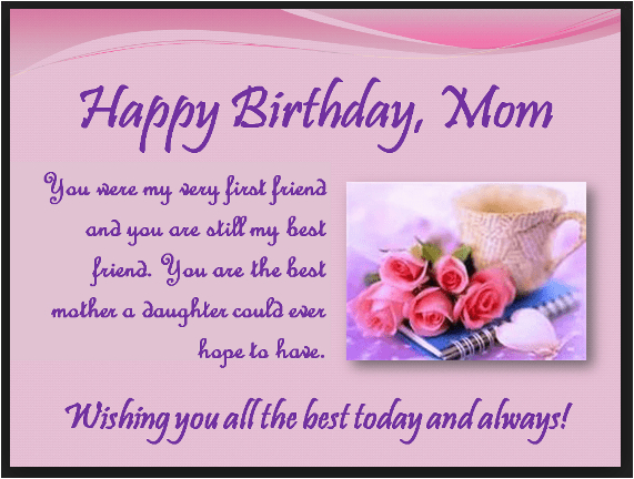 happy birthday mom quotes from daughter son to my mother