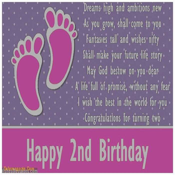 2nd birthday quotes new birthday cards awesome 2 year old birthday card messages