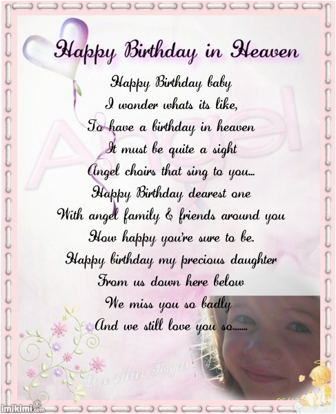 angel in heaven birthday quotes