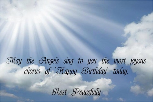 birthday quotes for husband in heaven