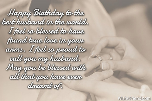 husband birthday wishes
