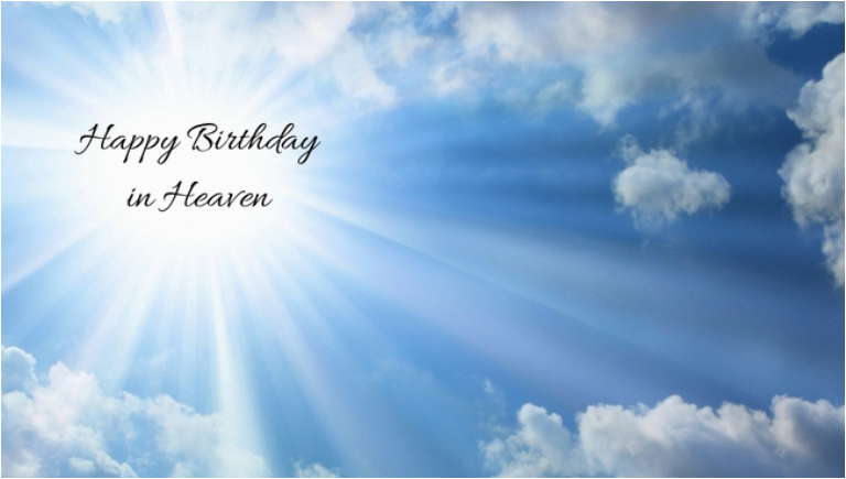 happy birthday in heaven quotes poems