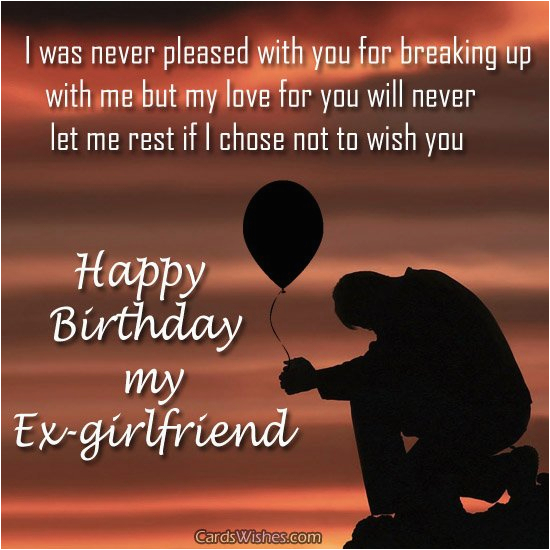 birthday wishes for ex girlfriend