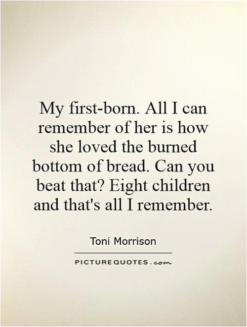 my first born quotes