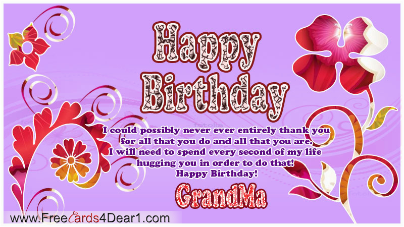 happy birthday grandmother quotes