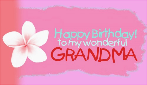 happy birthday grandma sayings