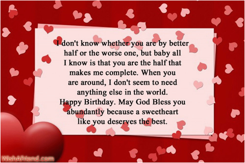 romantic birthday wishes for fiance male