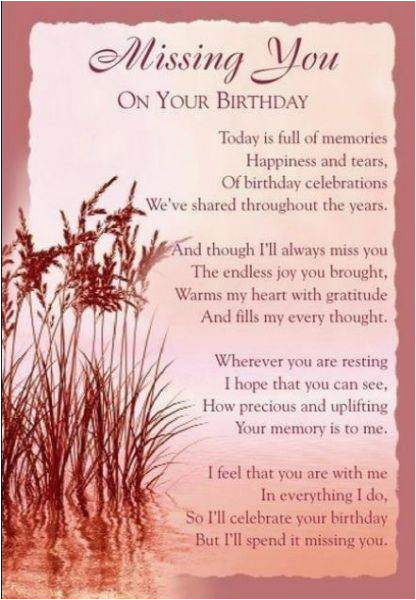 birthday quotes for sister in heaven