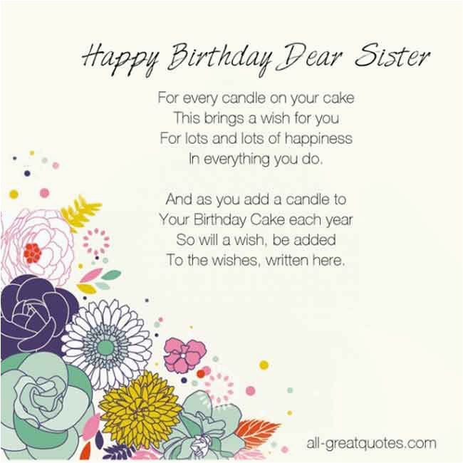 birthday quotes for sister in heaven