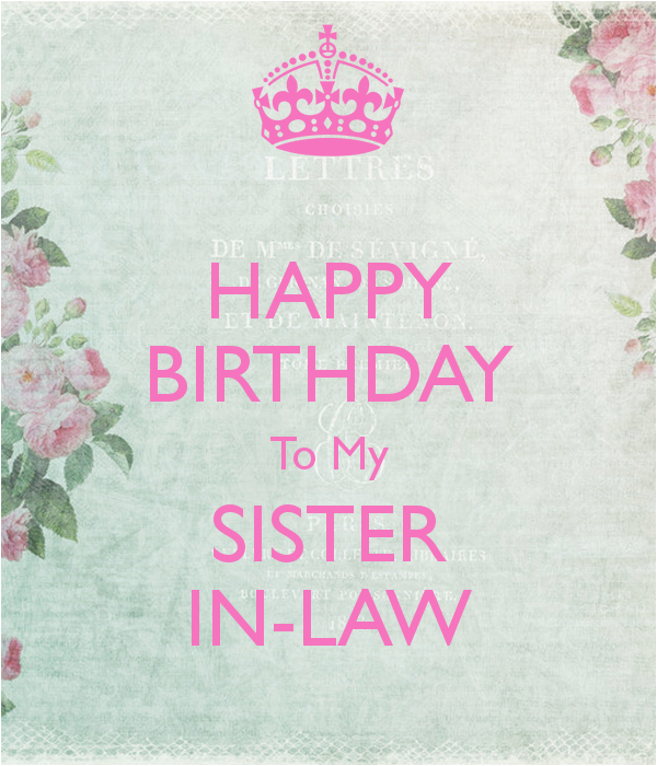 happy birthday sister in law quotes