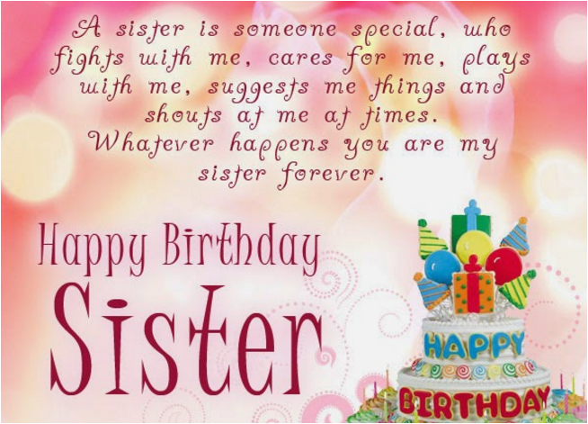 happy birthday sister