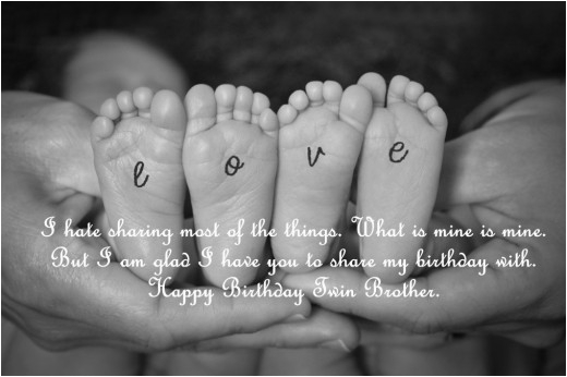 twin quotes birthday wishes