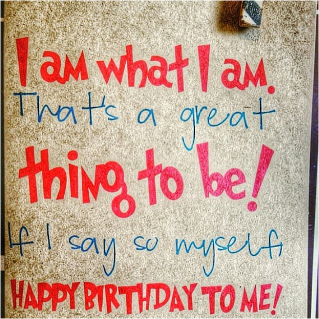 birthday quotes for myself