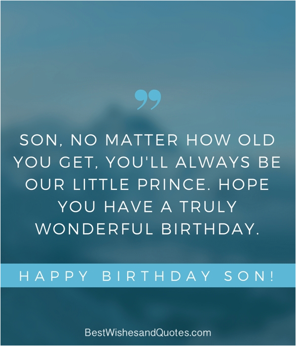 happy birthday son