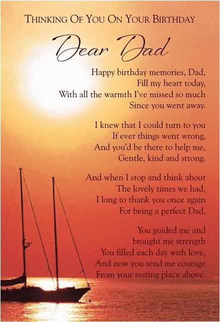 birthday quotes for dads that have passed away