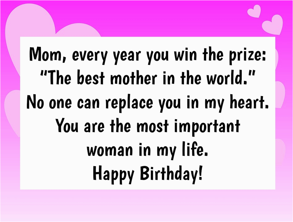 birthday wishes for mom