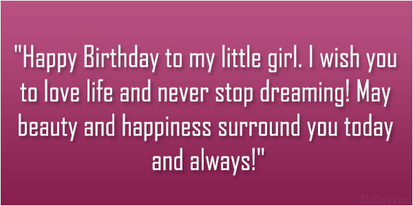 happy birthday baby girl quotes