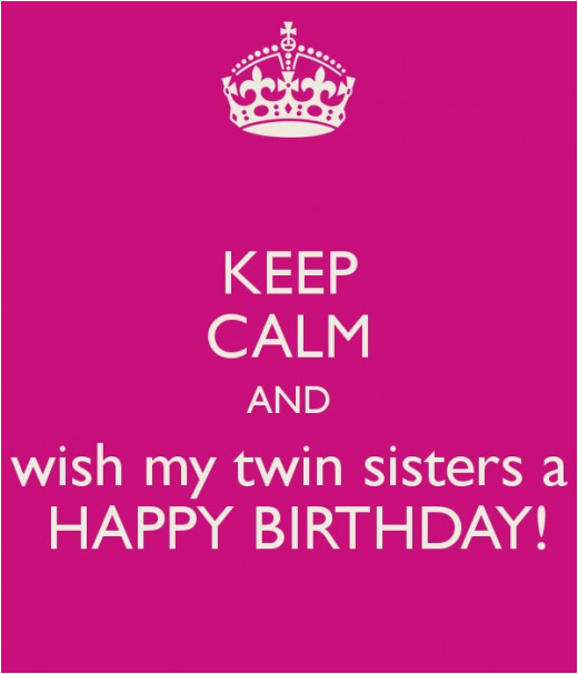 twin sister birthday quotes