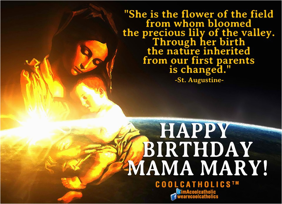 Happy Birthday Virgin Mary Quotes BirthdayBuzz