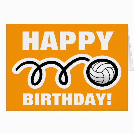 sports birthday greeting card