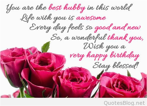 birthday quotes for husband on facebook