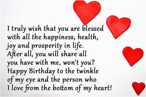 happy birthday quotes lover boyfriend romantic