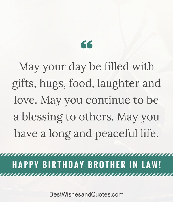 Happy Birthday Wishes for Brother In Law Quotes | BirthdayBuzz