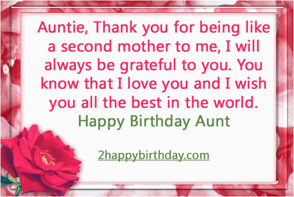 happy birthday aunt wishes quotes messages