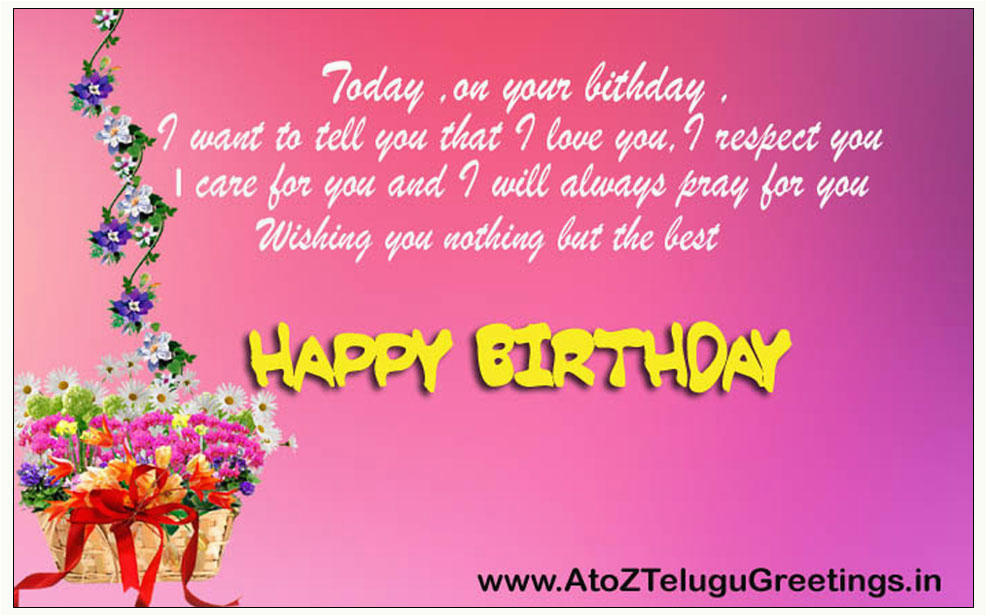 Happy Birthday Wishes Quotes In English Quotes About Birthday English