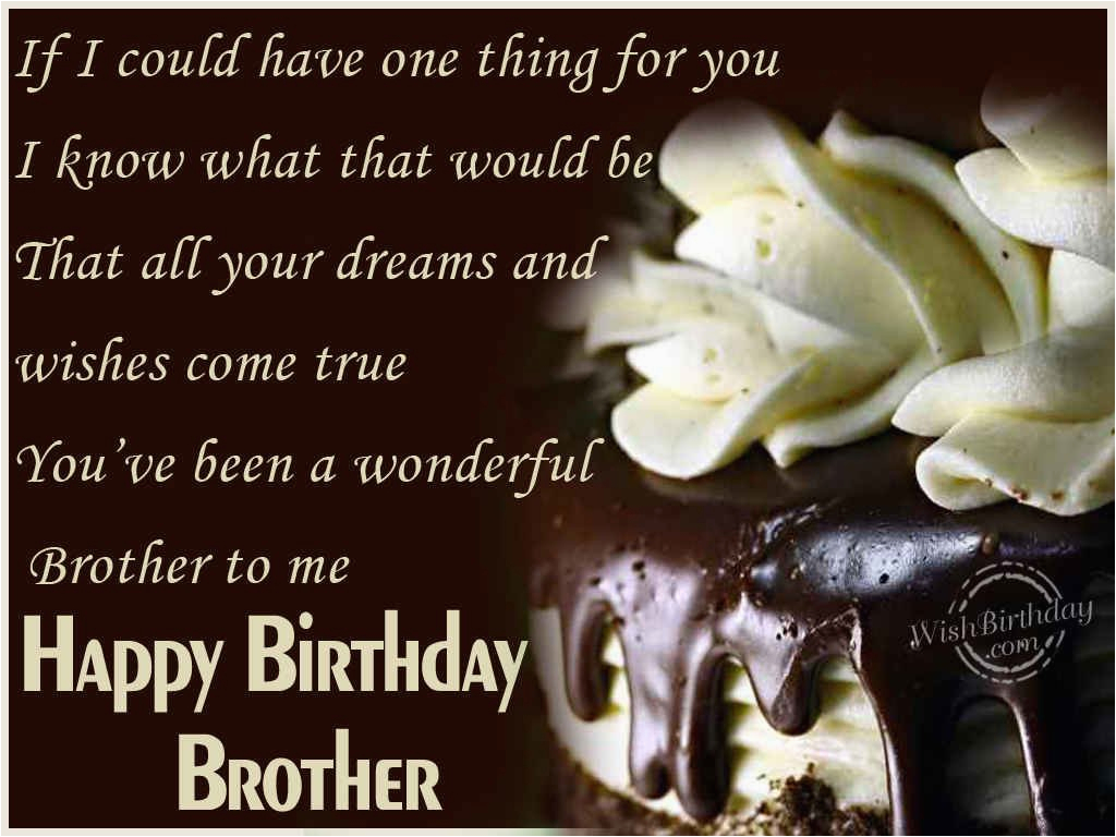 birthday wishes for brother quotes