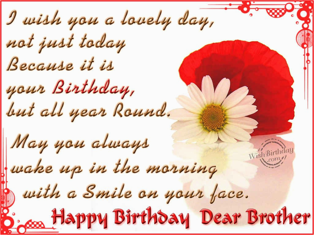 happy birthday wishes for brother quotes
