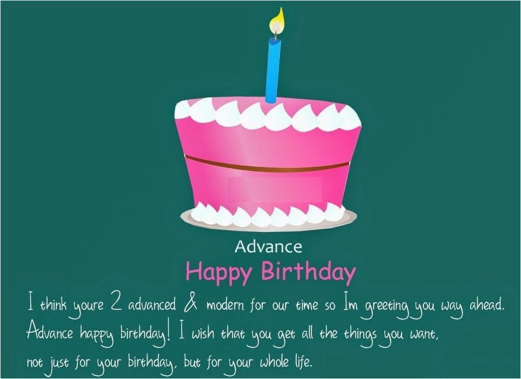 Happy Early Birthday Quotes | BirthdayBuzz