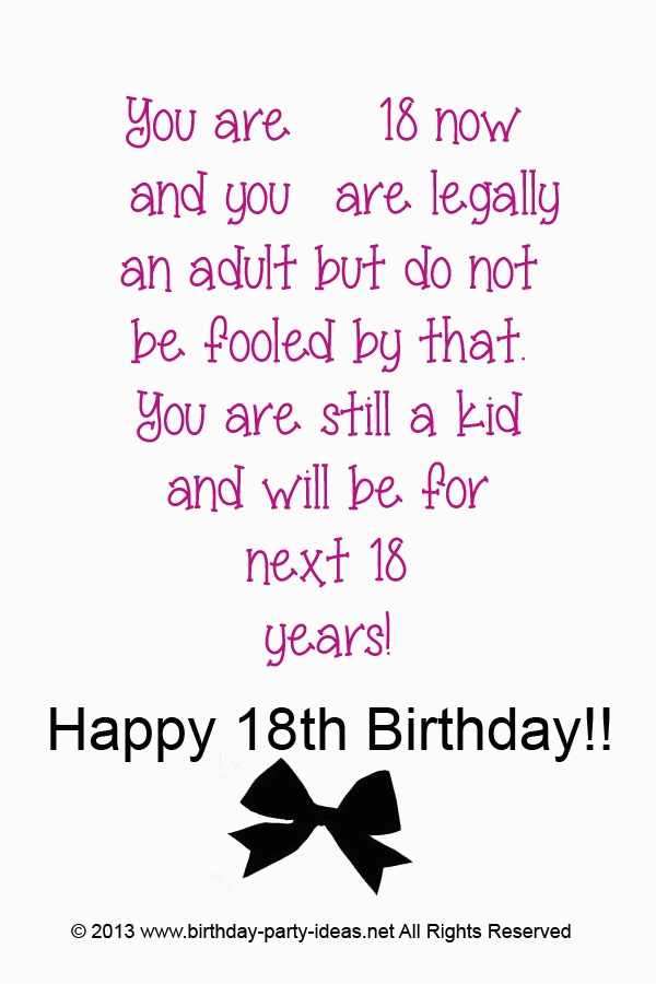 18th birthday quotes for girls