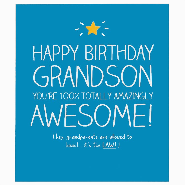 happy birthday grandson quotes