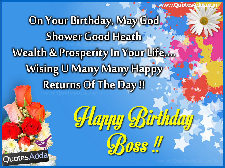 happy birthday boss quotes from us