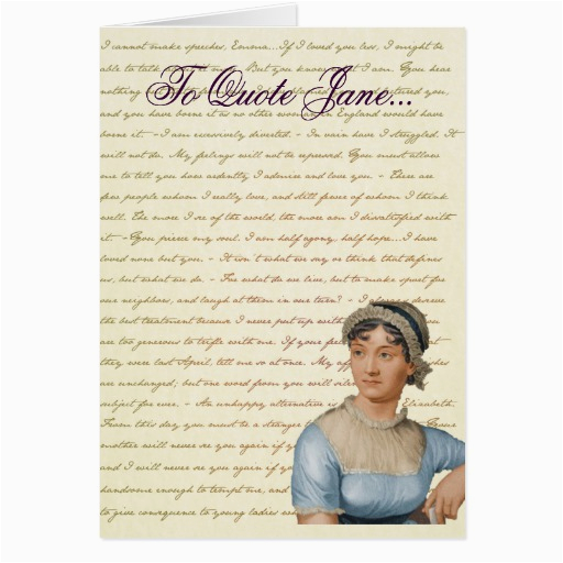 jane austen quotes about writing