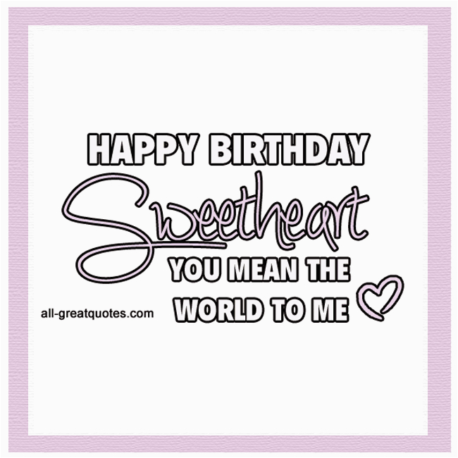 happy birthday sweetheart animated birthday cards