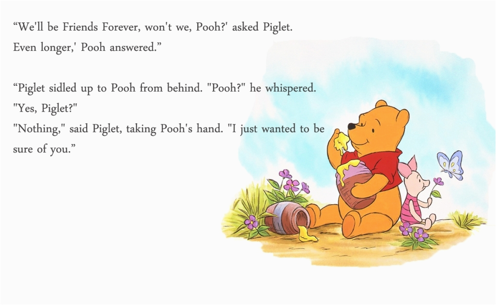 winnie the pooh happy birthday quote winnie the pooh quotes about friends quotesgram