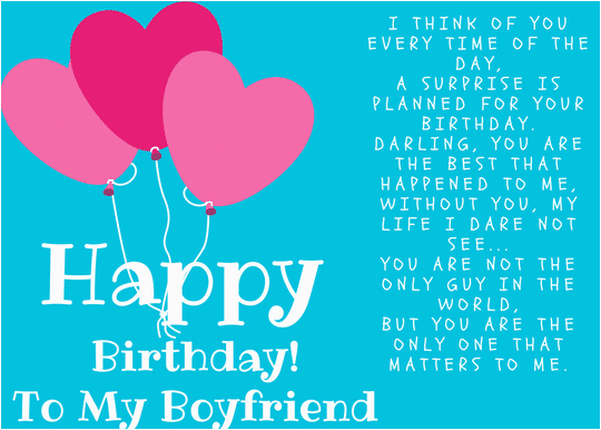 romantic happy birthday poems for boyfriend