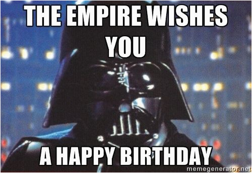 birthday quotes pix for happy birthday star wars meme