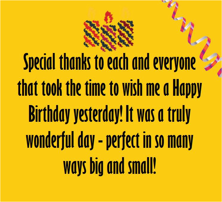 thank you birthday wishes note messages